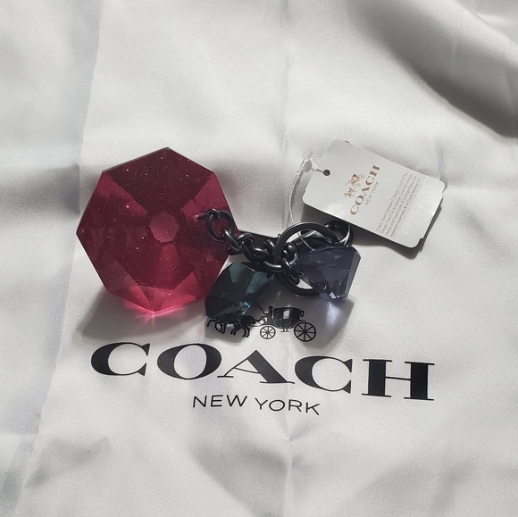 Disney X Coach Gem Bag Charm - Picture 2 of 10
